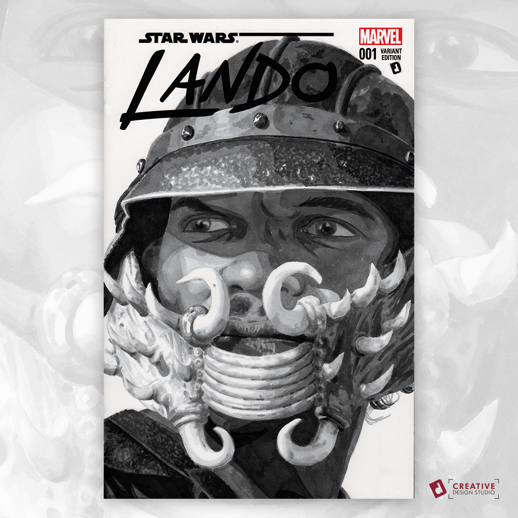 Lando Sketch Cover by Duke