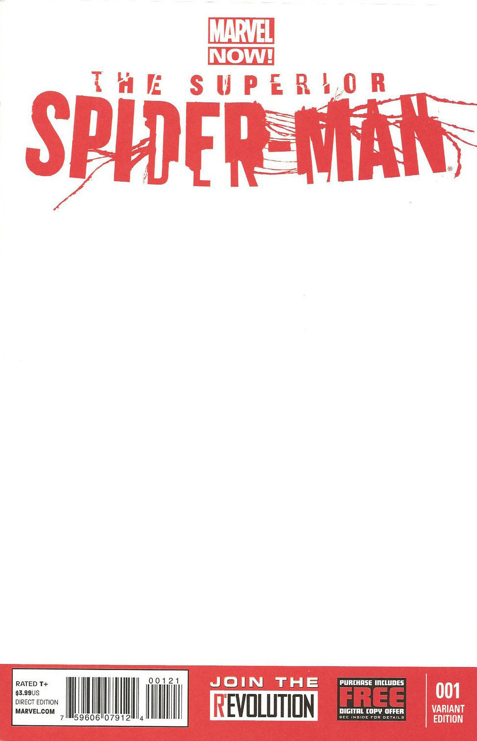 The Superior Spider-Man blank
