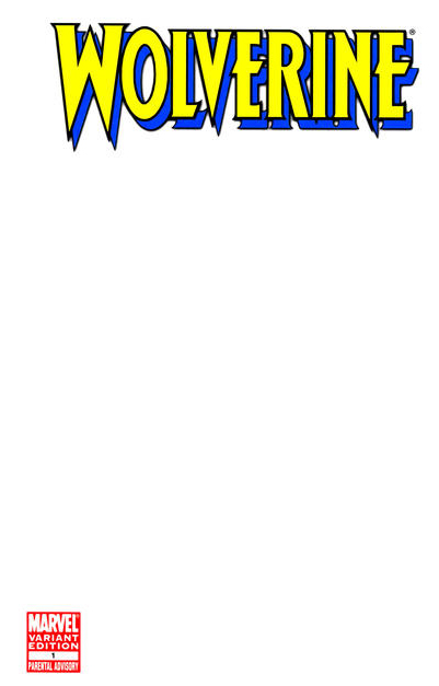 Wolverine #1 blank