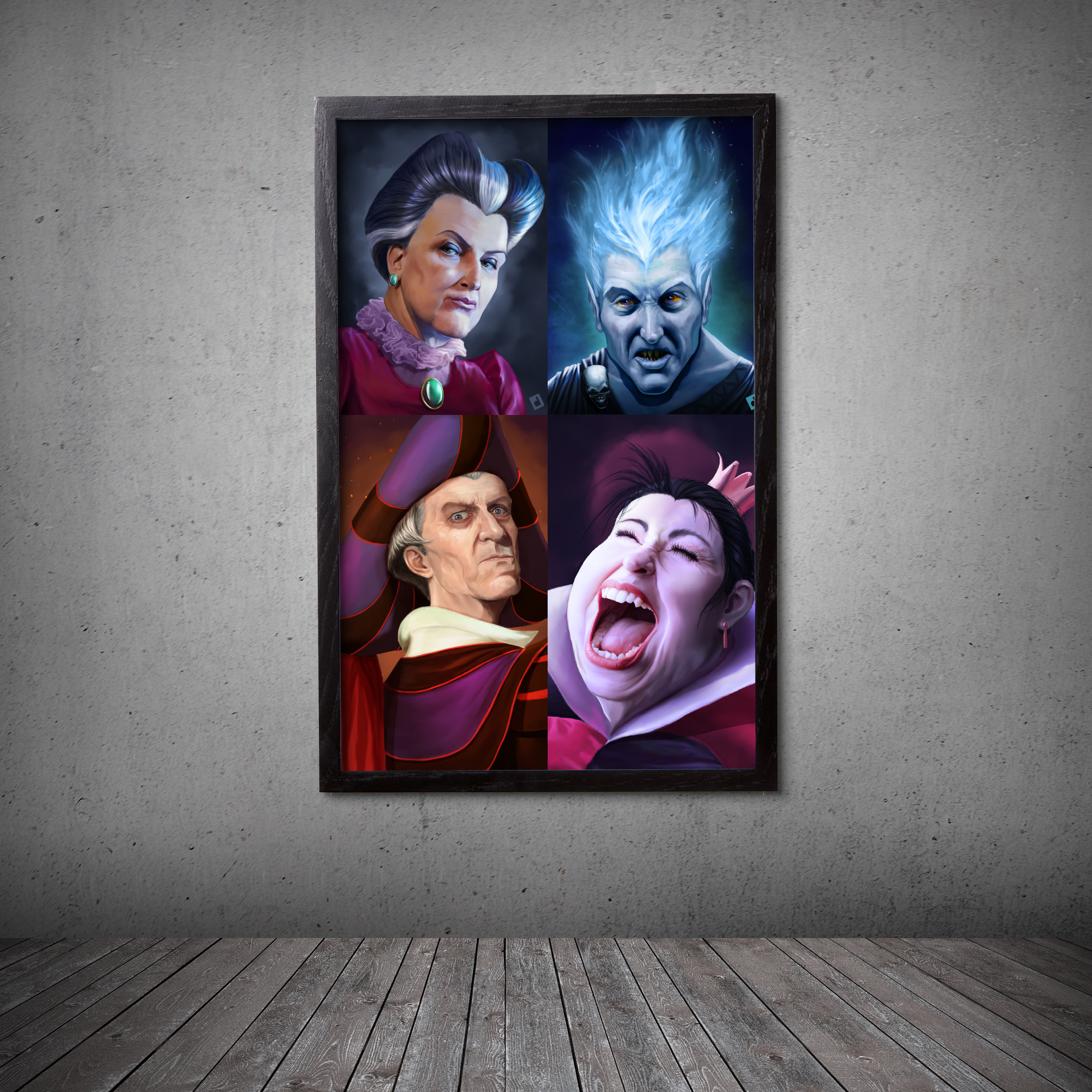 Disney Villains by Duke
