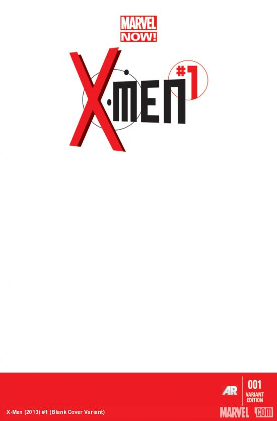 X-Men #1 blank