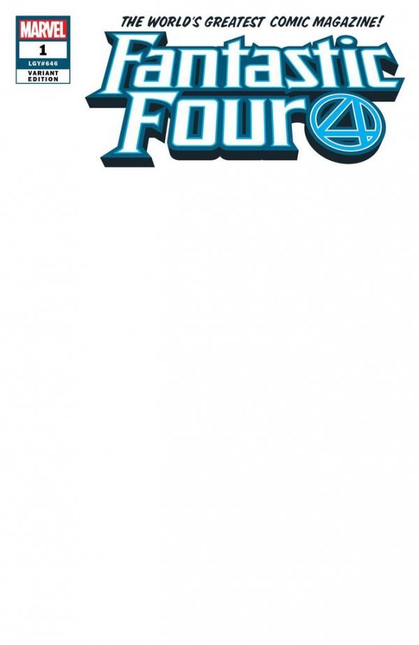 Fantastic Four #1 blank