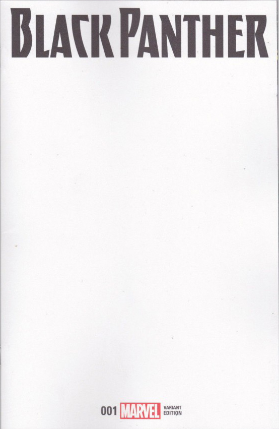 Black Panther #1 blank