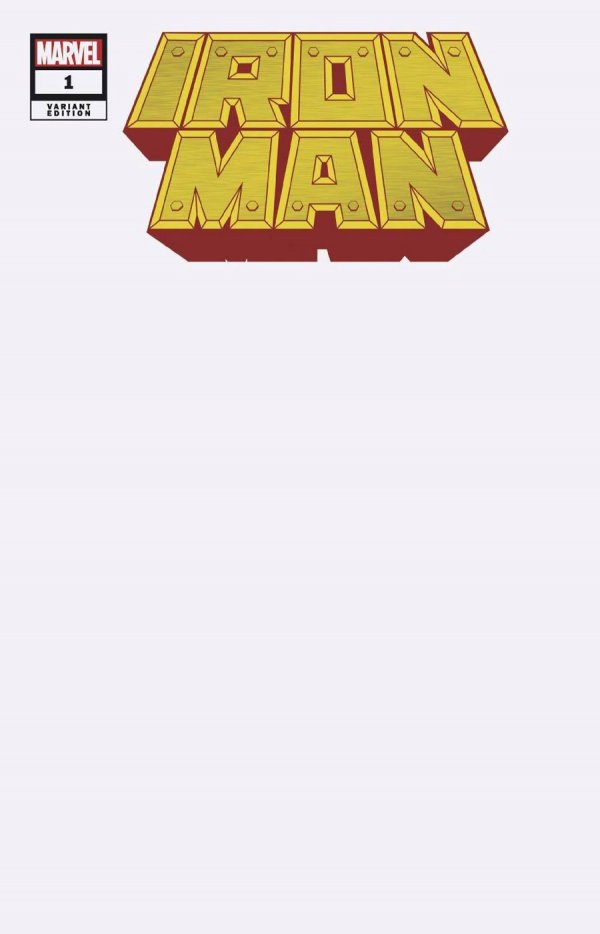 Iron Man #1 blank
