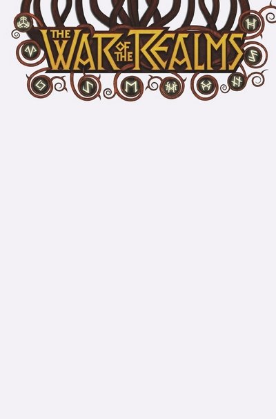 The War of the Realms #1 blank