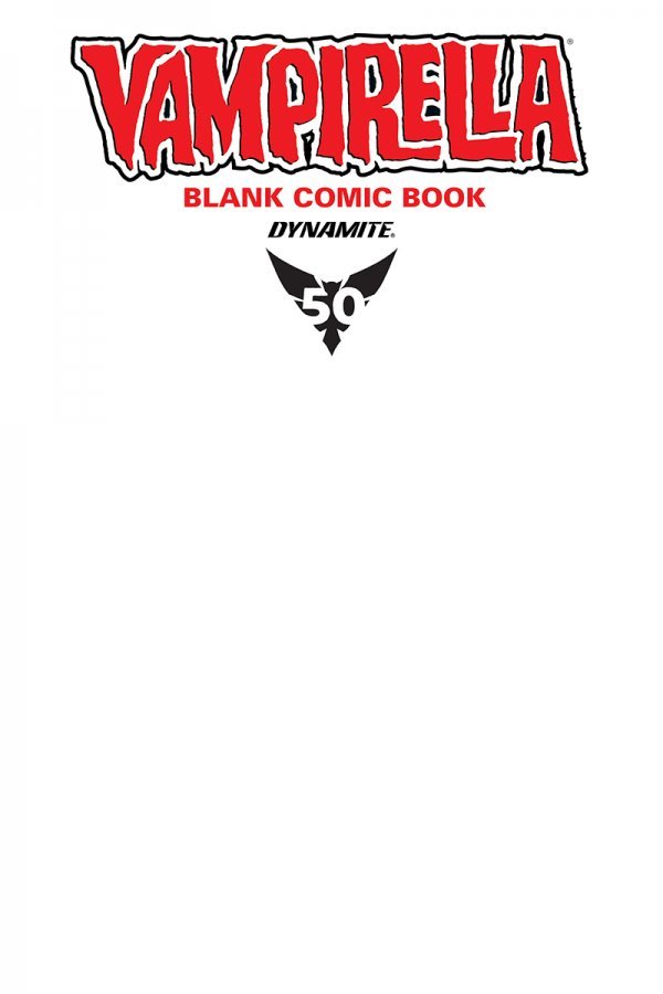 Vampirella Blank Comic Book #1