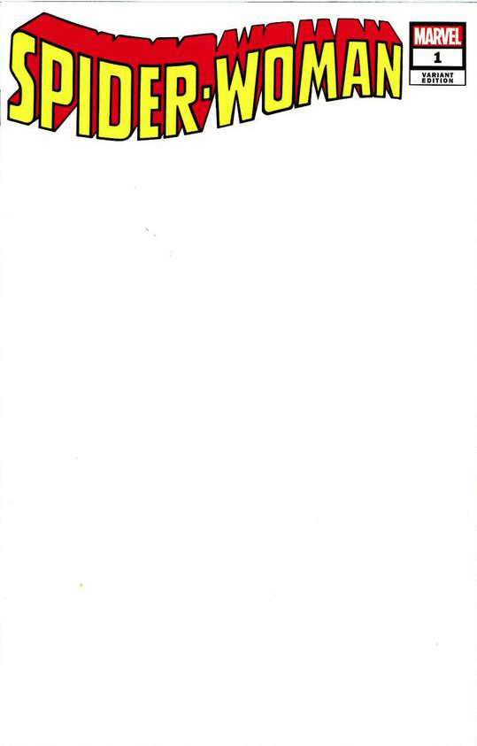 Spider-Woman #1 blank