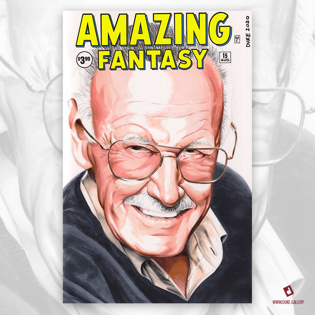 Stan Lee Sketch Cover by Duke