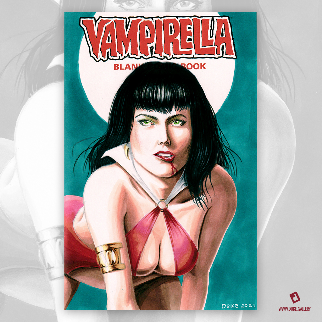 Vampirella Sketch Cover by Duke