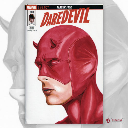 Daredevil Sketch Cover by Duke