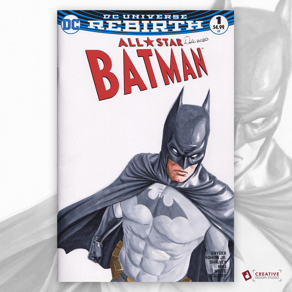 Batman Sketch Cover by Duke