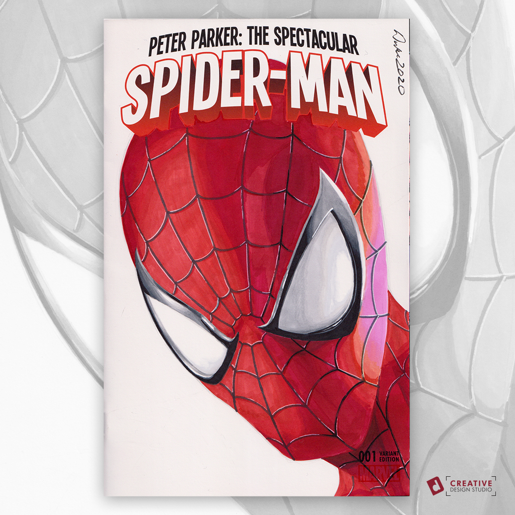 Spider-Man Sketch Cover by Duke