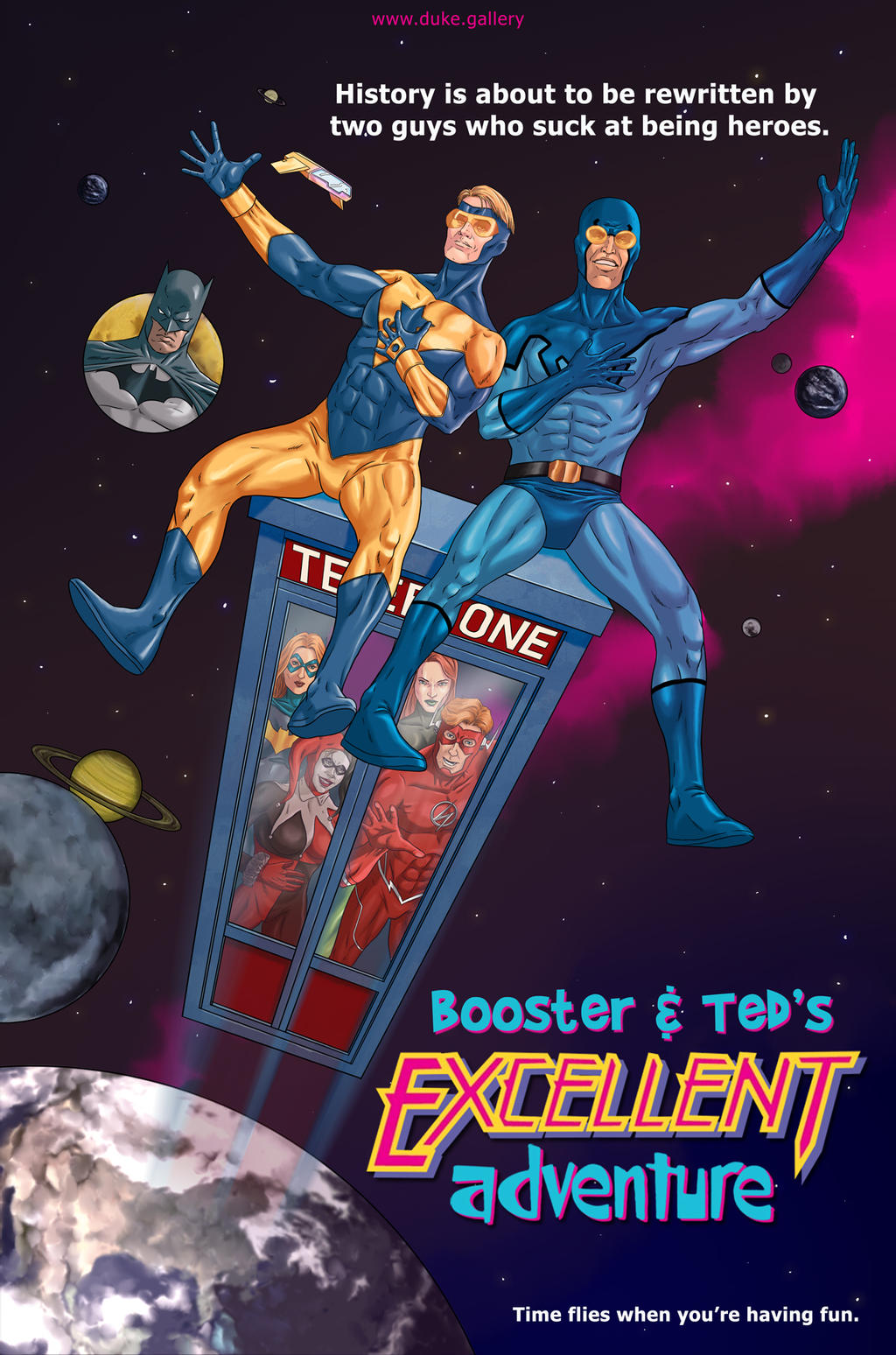 Booster and Teds Excellent Adventure by Duke