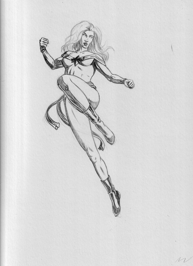 Captain Marvel by Duke