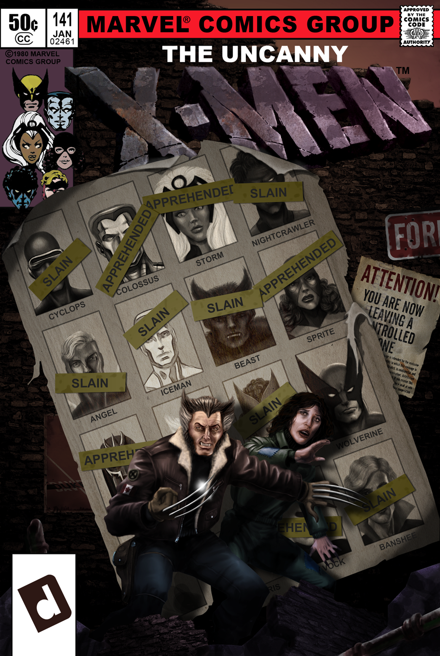 Uncanny X-Men 141 by Duke