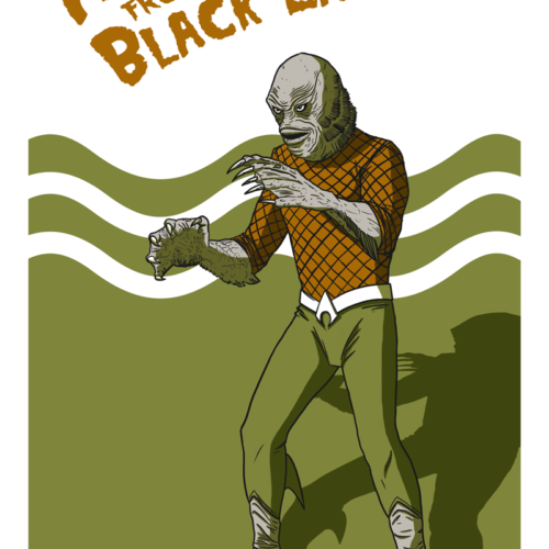 Aquaman from the Black Lagoon by Duke