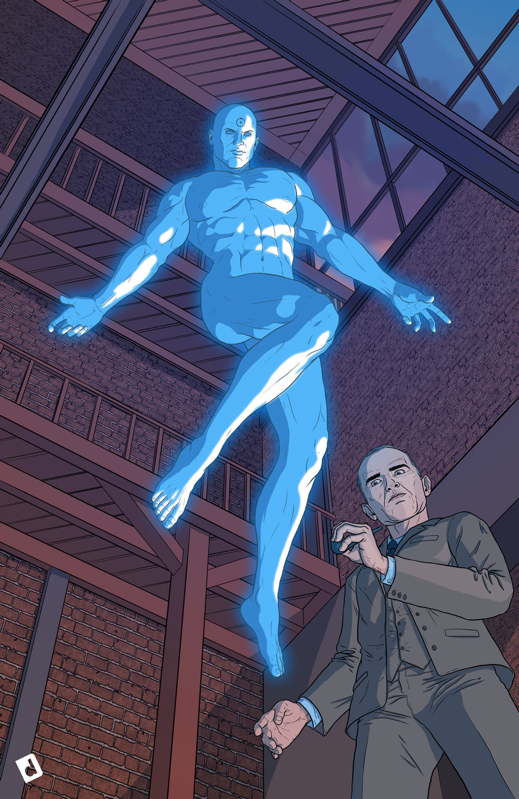 Dr. Oppenheimer and Dr. Manhattan by Duke