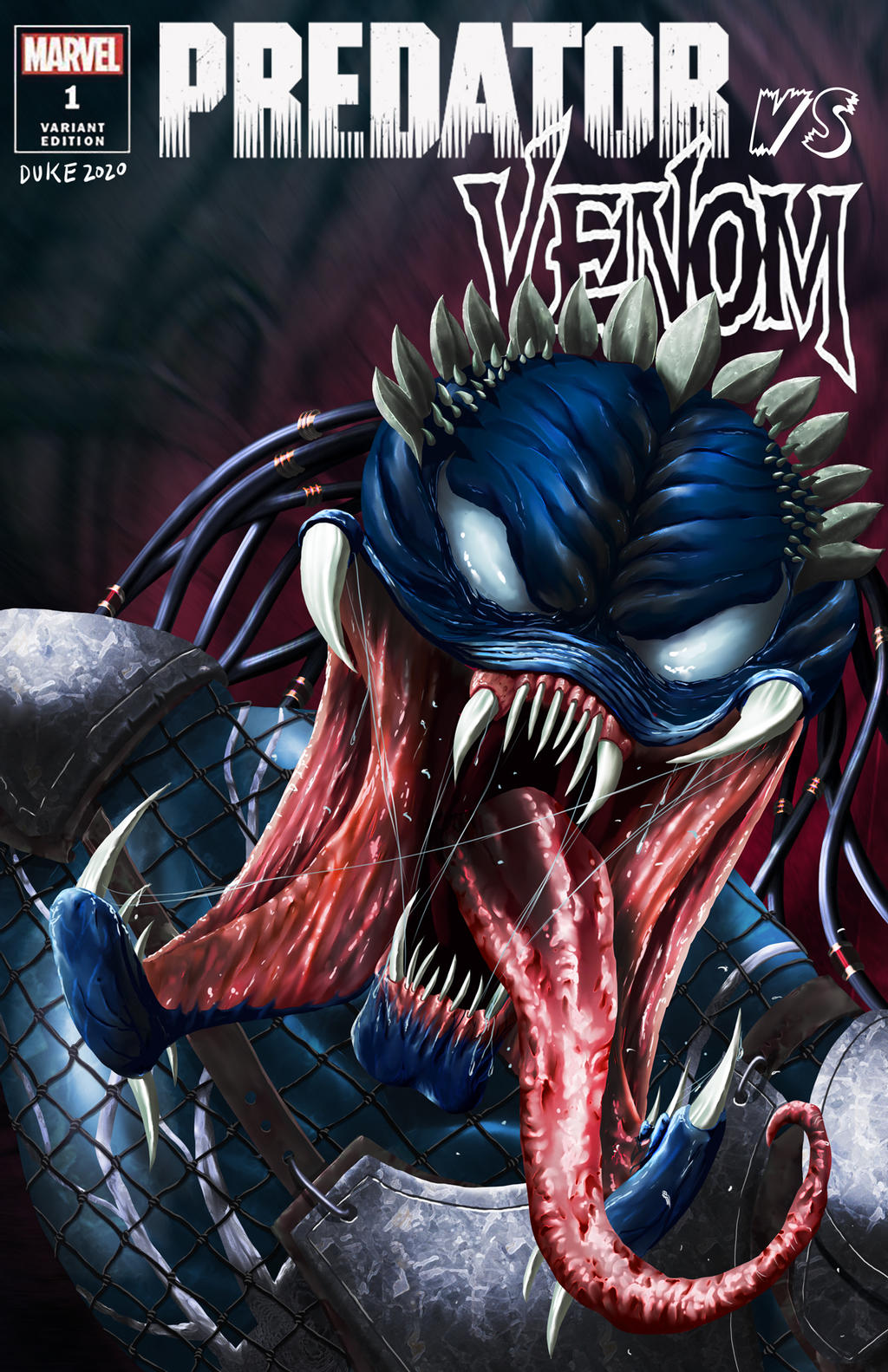 Predator vs. Venom by Duke