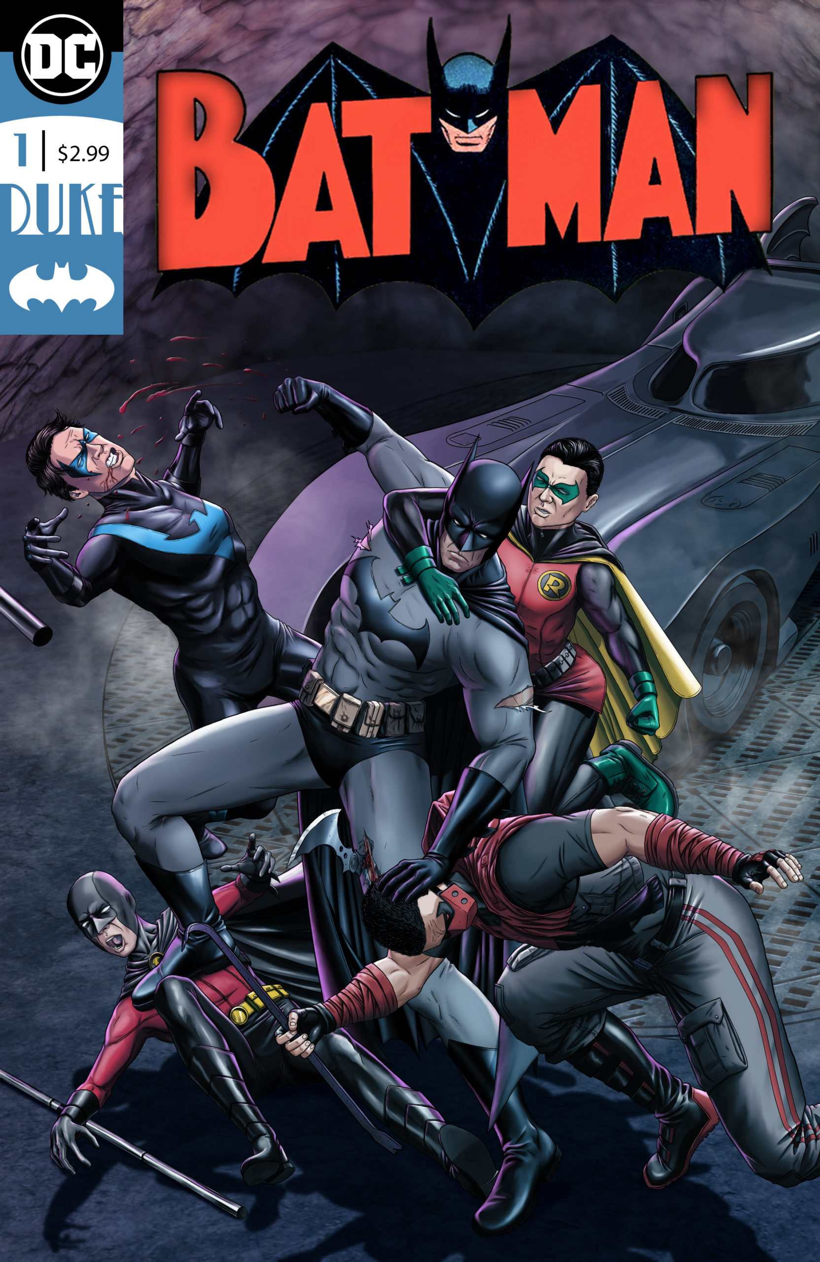 Batman vs. Robins by Duke