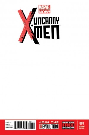 Uncanny X-Men #1 Blank