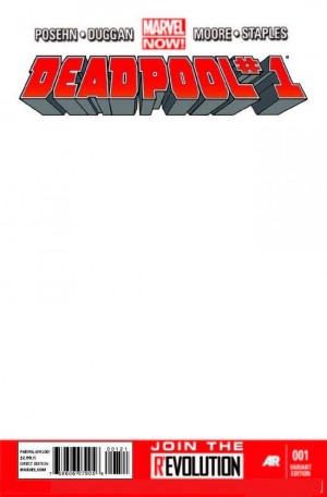 Deadpool #1 Blank