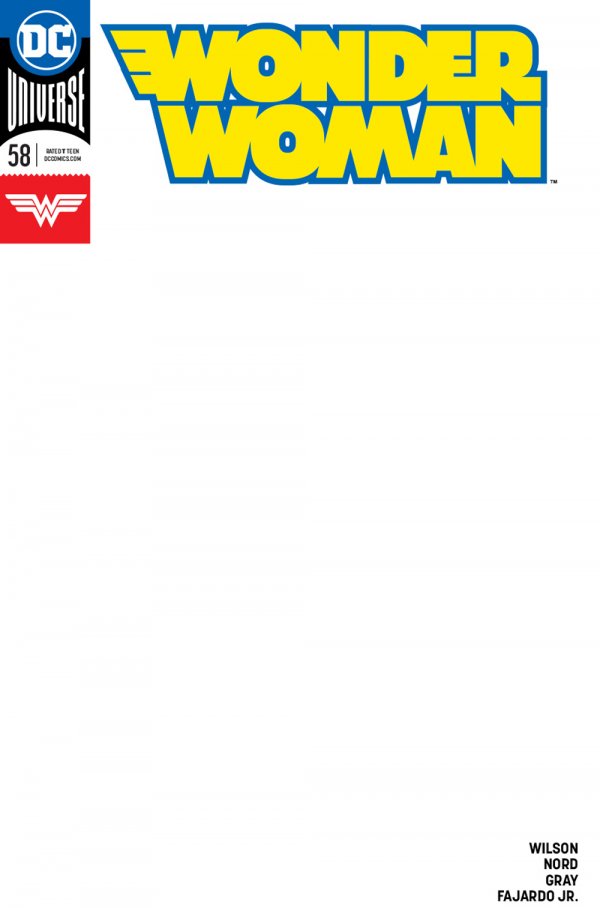 Wonder Woman Blank