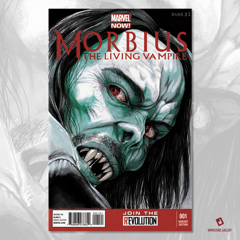 Morbius Sketch Cover by Duke