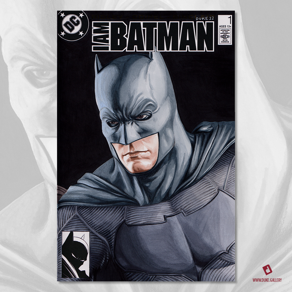 Batman Sketch Cover by Duke