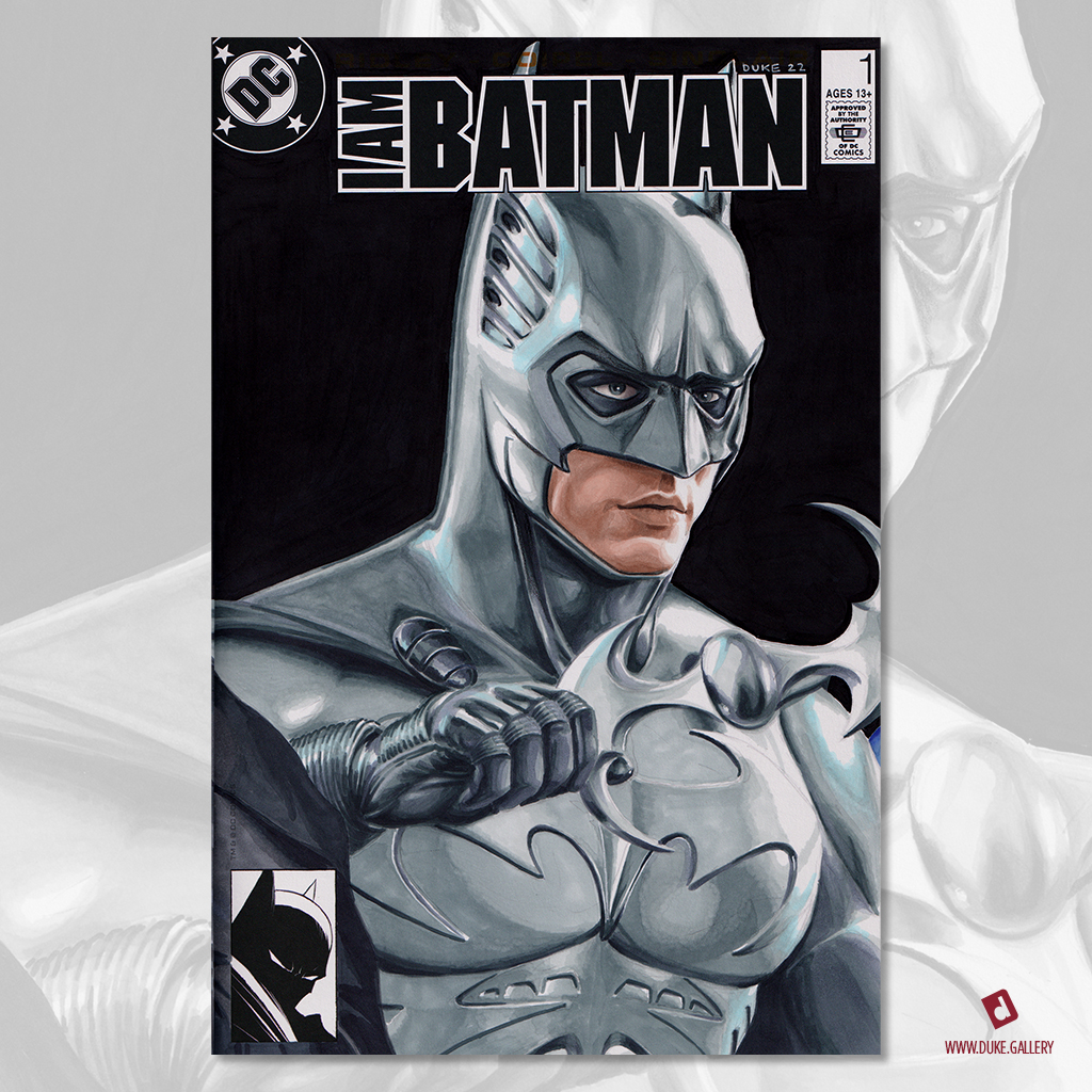 Batman Sketch Cover by Duke