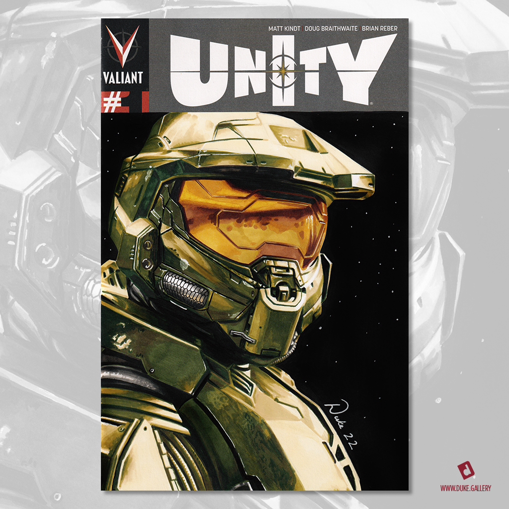 Halo Sketch Cover by Duke