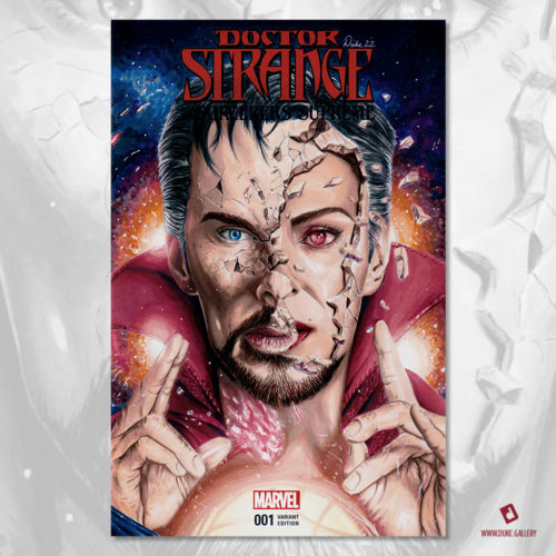 Doctor Strange in the Multiverse of Madness Sketch Cover by Duke