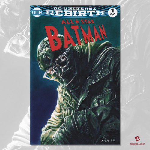The Riddler Batman Sketch Cover by Duke