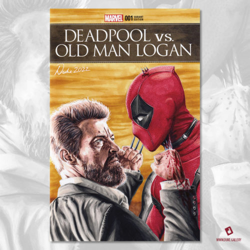 Deadpool vs. Logan by Duke