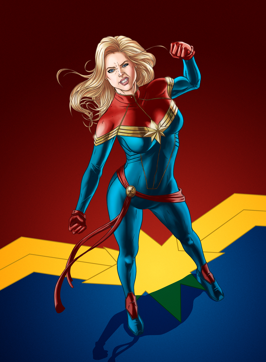 Captain Marvel by Duke