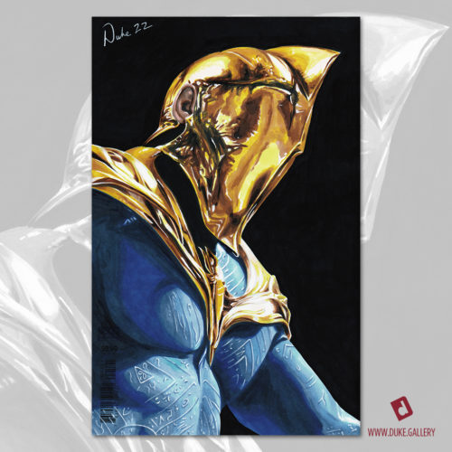 Doctor Fate Sketch Cover by Duke