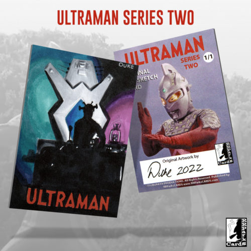 Ultraman Series 2 Sketch Card by Duke