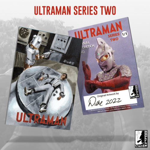 Ultraman Series 2 Sketch Card by Duke