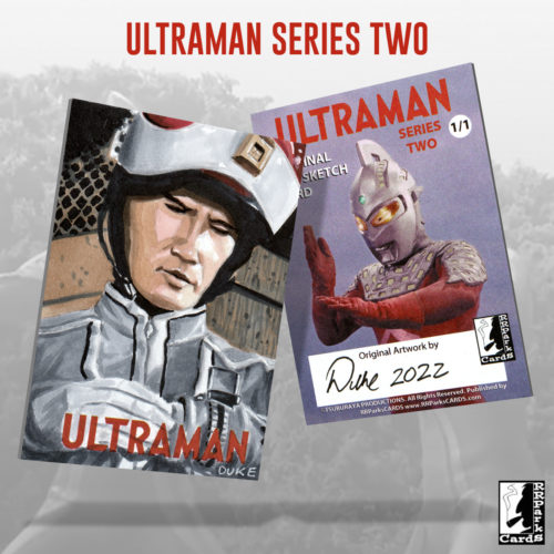 Ultraman Series 2 Sketch Card by Duke