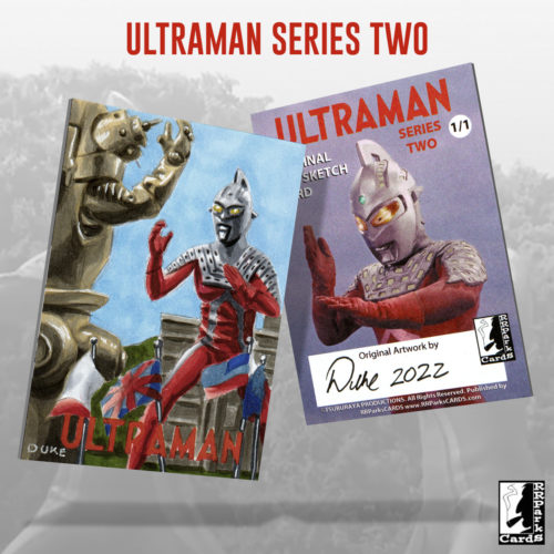 Ultraman Series 2 Sketch Card by Duke