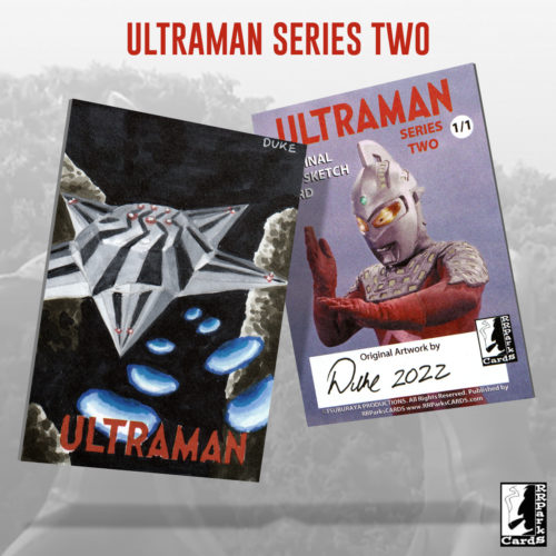 Ultraman Series 2 Sketch Card by Duke