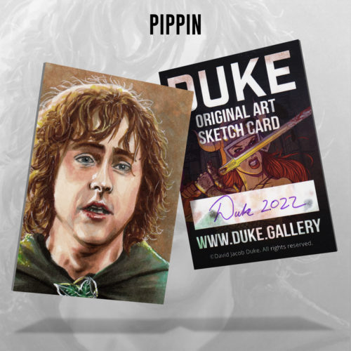 Pippin Sketch Card by Duke