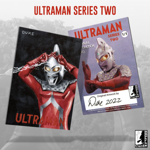 Ultraman Series 2 Sketch Card by Duke