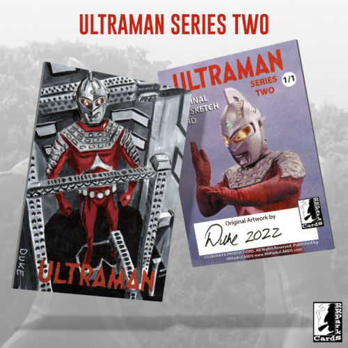 Ultraman Series 2 Sketch Card by Duke