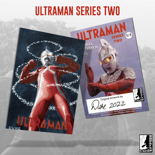 Ultraman Series 2 Sketch Card by Duke