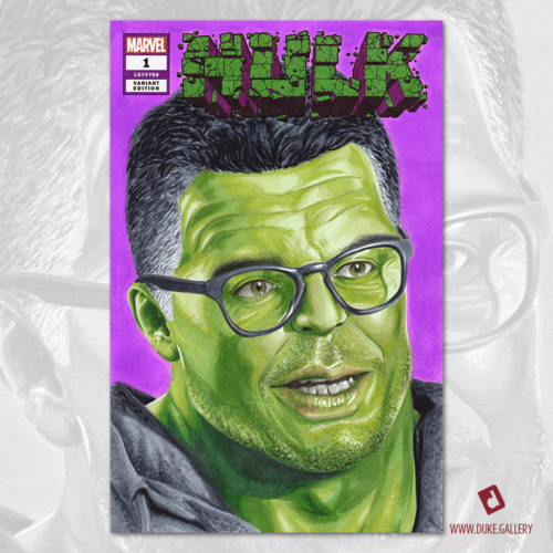 The Hulk Sketch Cover by Duke