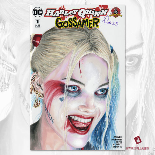 Harley Quinn Sketch Cover by Duke