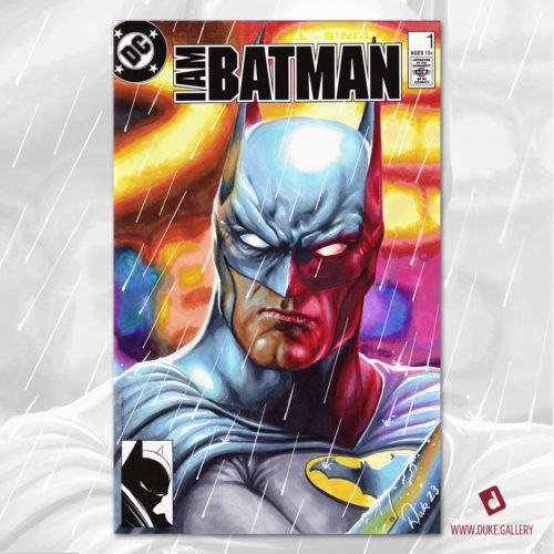 Batman Sketch Cover by Duke