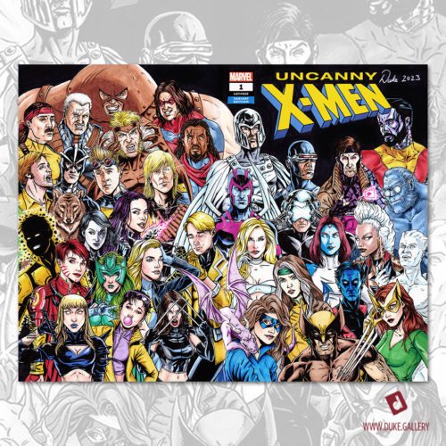 X-Men Sketch Cover by Duke