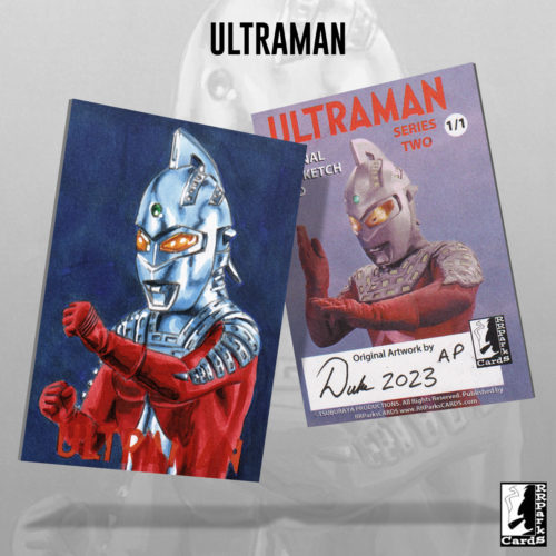 Artist Proof Ultraman Sketch Card by Duke