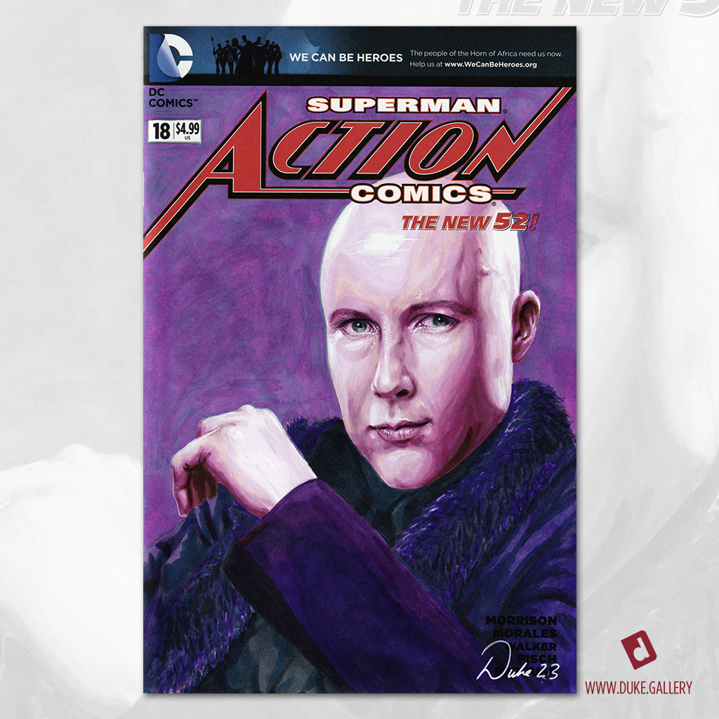 Smallville Michael Rosenbaum as Lex Luthor Sketch Cover by Duke